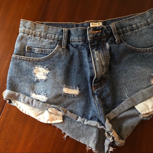 rvca nature x industry shorts